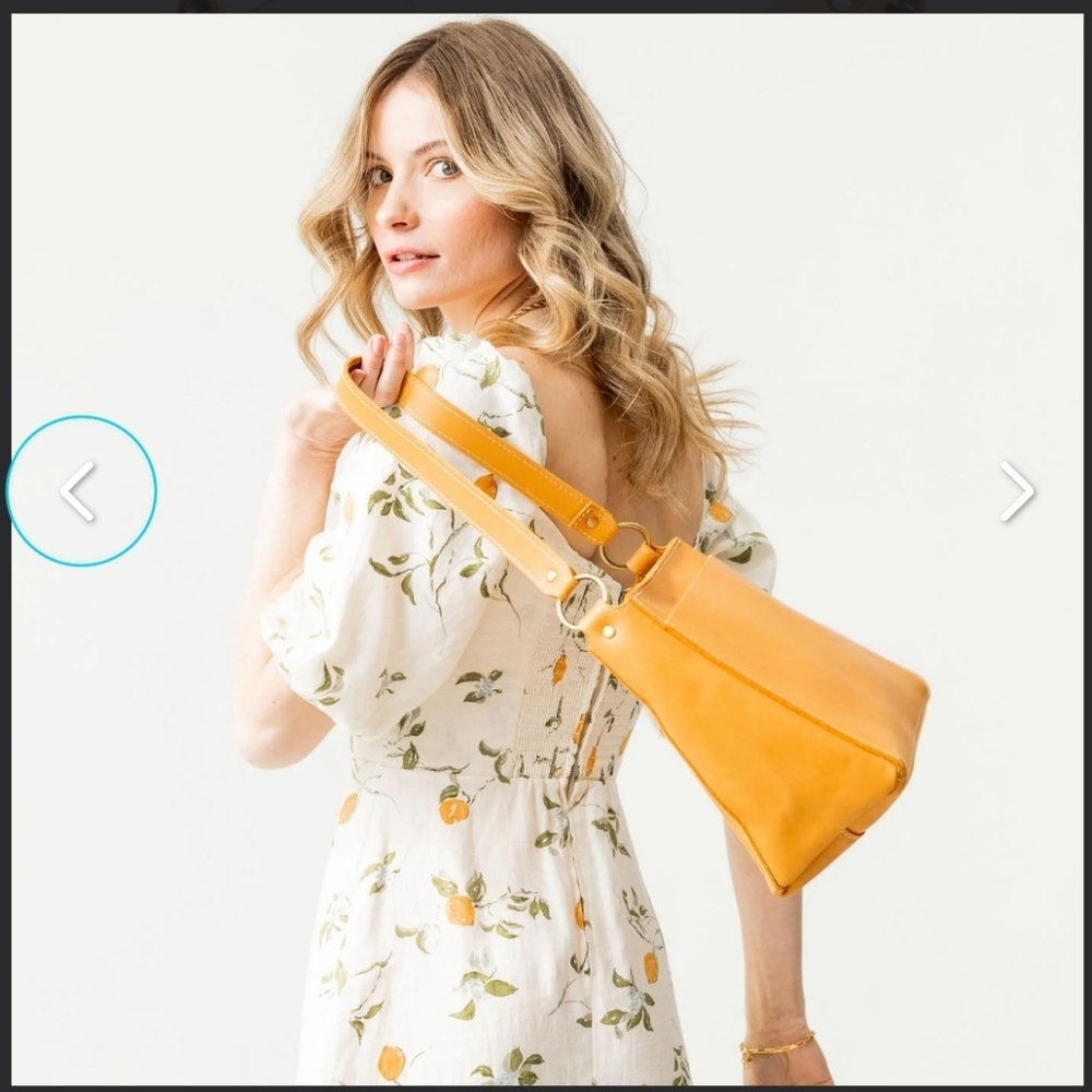Portland leather goods triangle shoulder bag